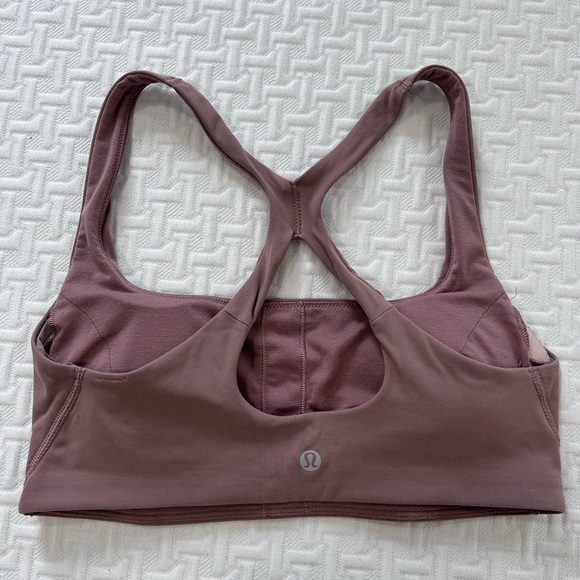 Lululemon smooth cover yoga bra-medium support-A/B cup size 8 - Picture 2 of 6